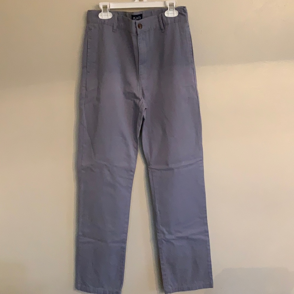 Children’s Place very light gray straight leg pants